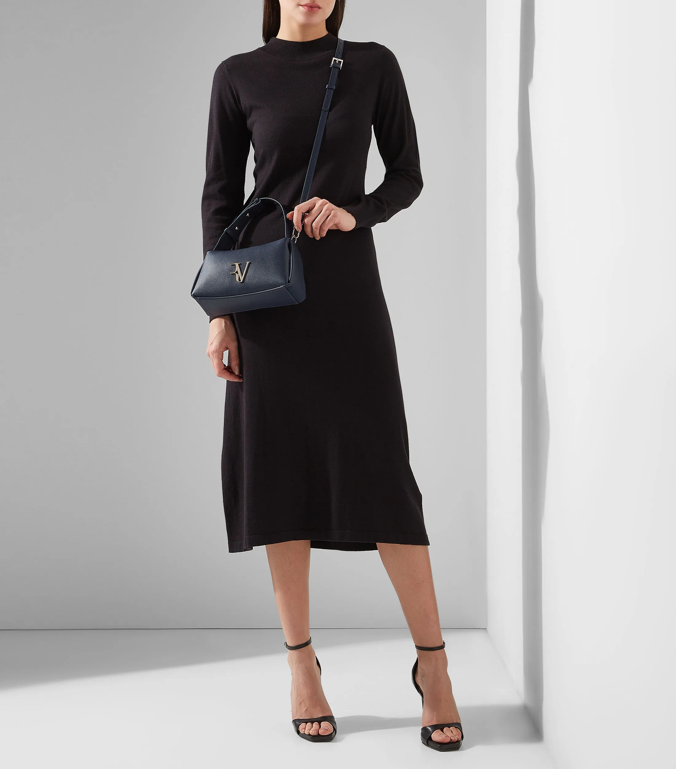 4353_Roberto Verino Bolso Shoulder en Piel Mini Margot Mujer