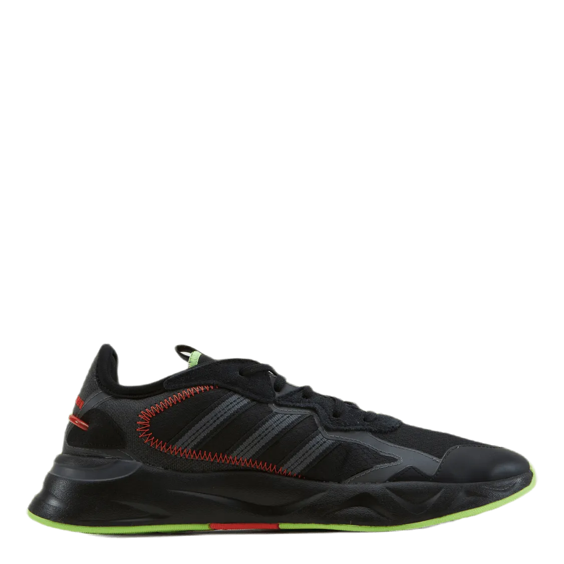 Adidas Futureflow Shoes Core Black / Grey Five / Signal Green