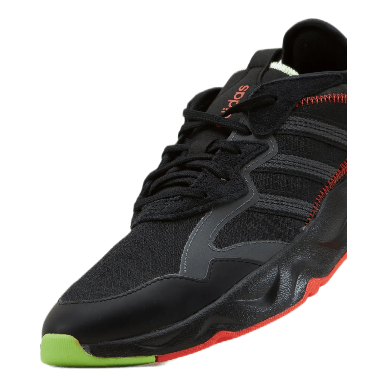 Adidas Futureflow Shoes Core Black / Grey Five / Signal Green