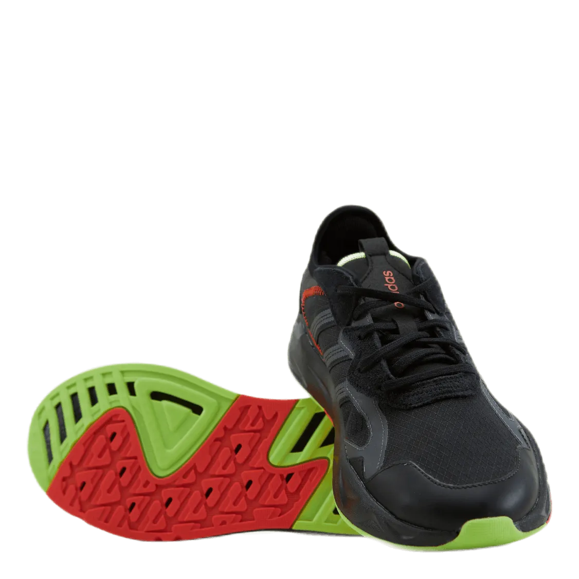 Adidas Futureflow Shoes Core Black / Grey Five / Signal Green