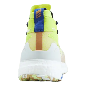 Adidas Terrex Free Hiker Primeblue Hiking Shoes Beige Tone / Pulse Yellow / Acid Yellow