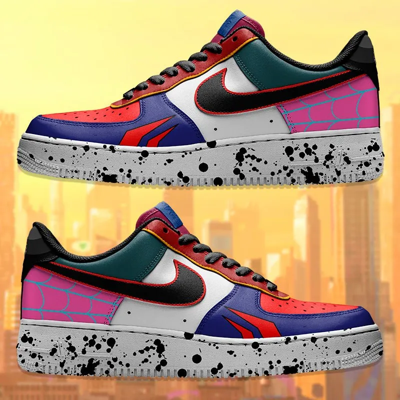 Air Force 1 x Spider Verse Collage