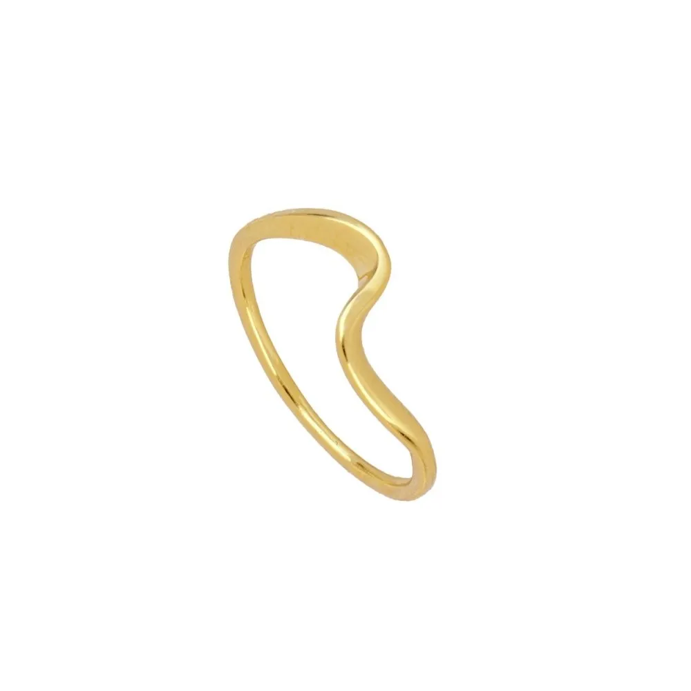 Anillo Waves Oro