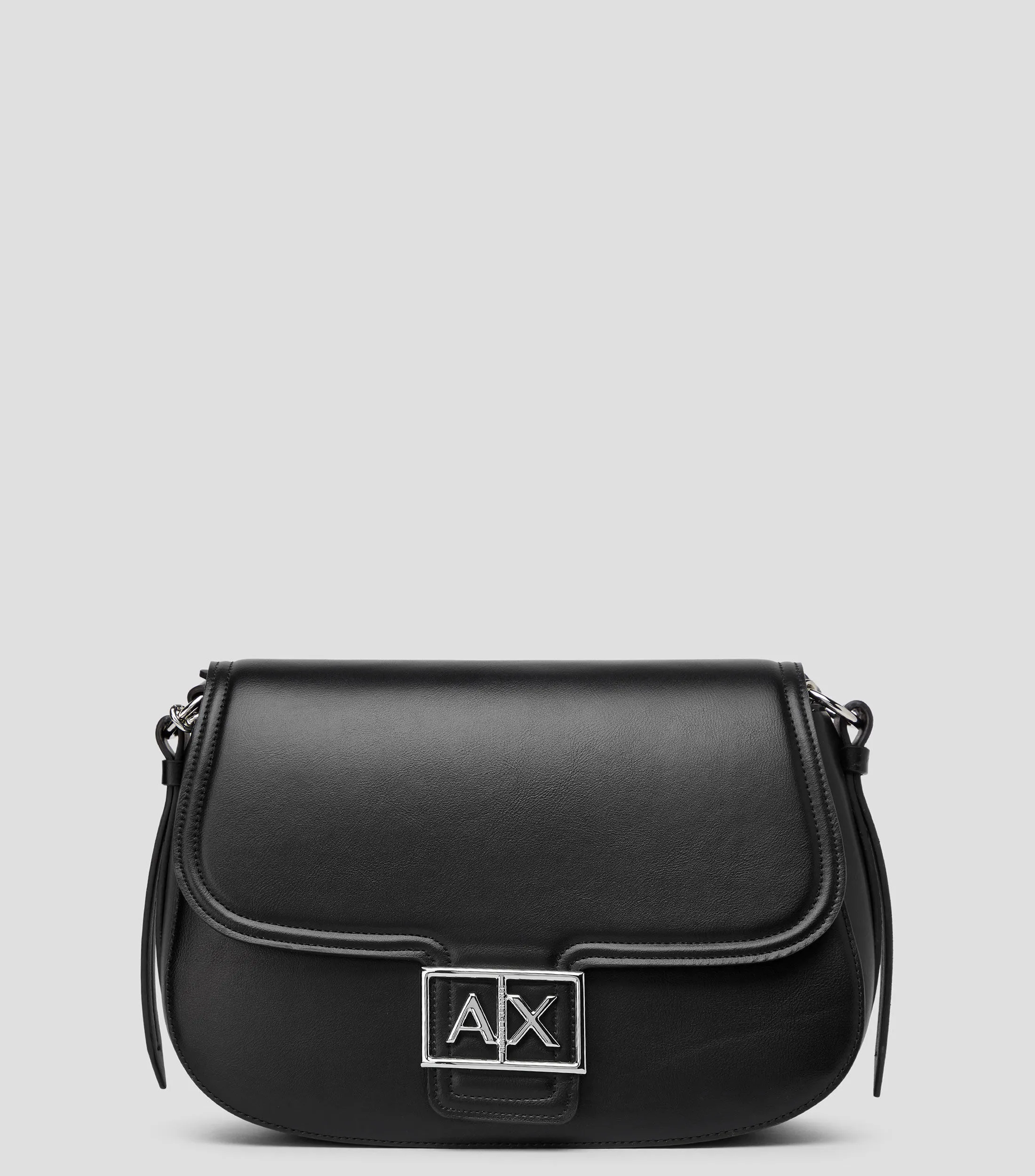 Armani Exchange Bolso shoulder negro liso Mujer
