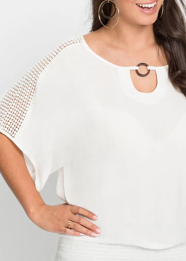 Blusa Blanco lana