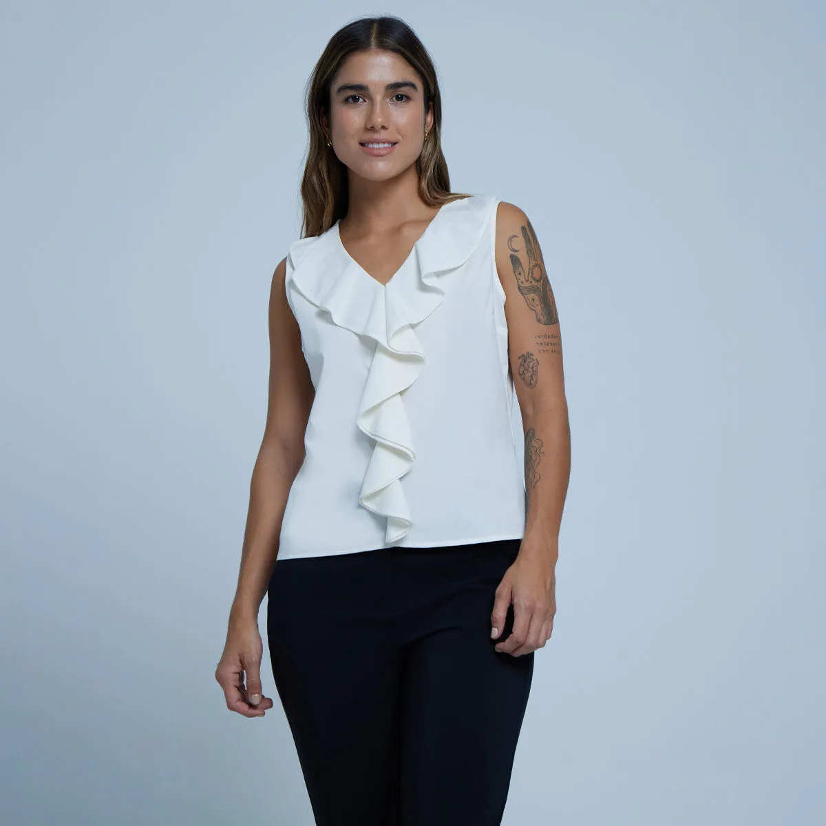 Blusa Con Boleros