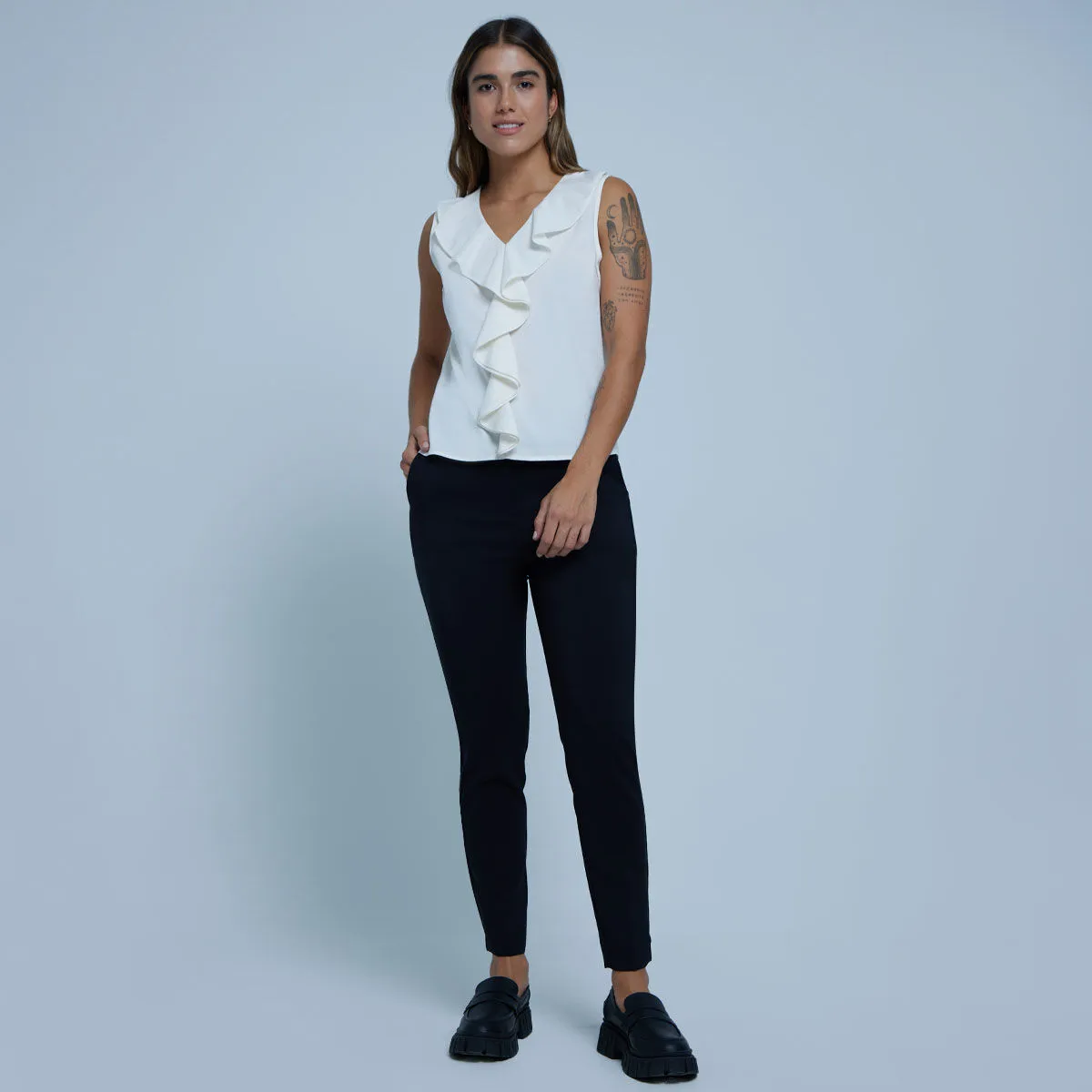 Blusa Con Boleros