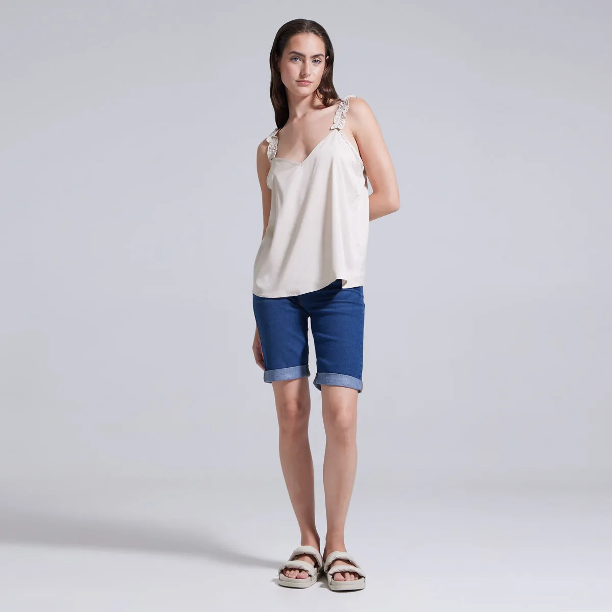 Blusa Manga Sisa Para Mujer