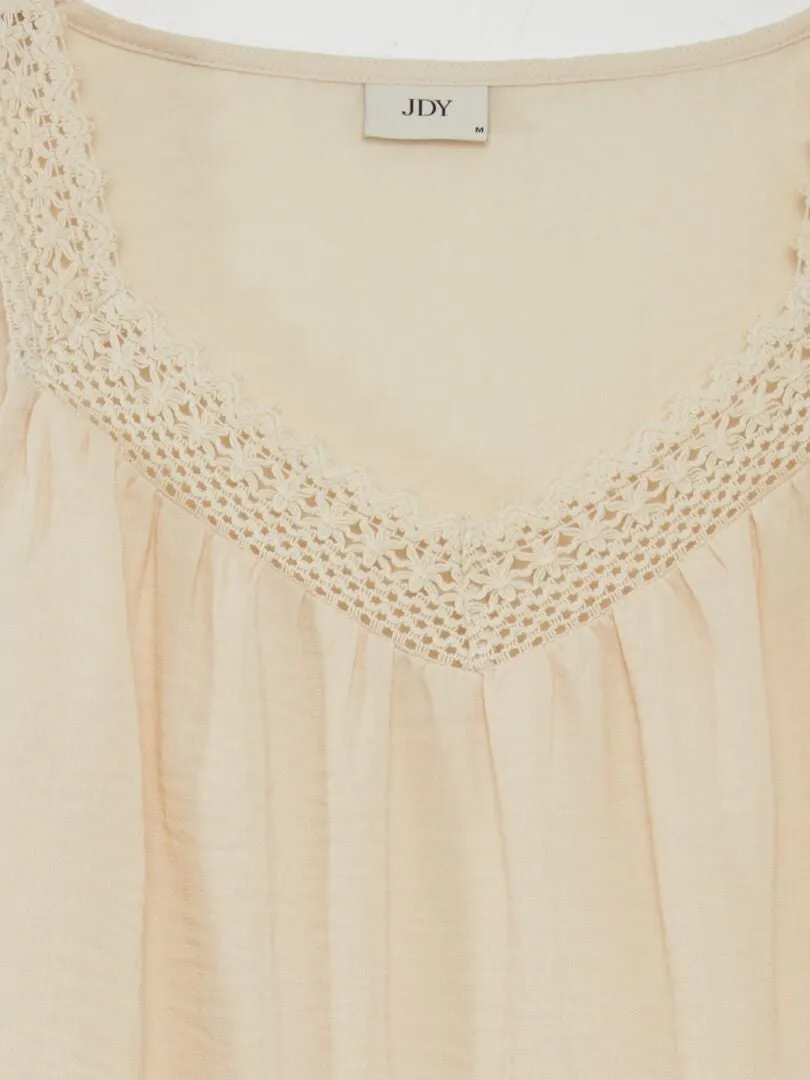BLUSA SIN MANGAS 'JDY'  BEIGE