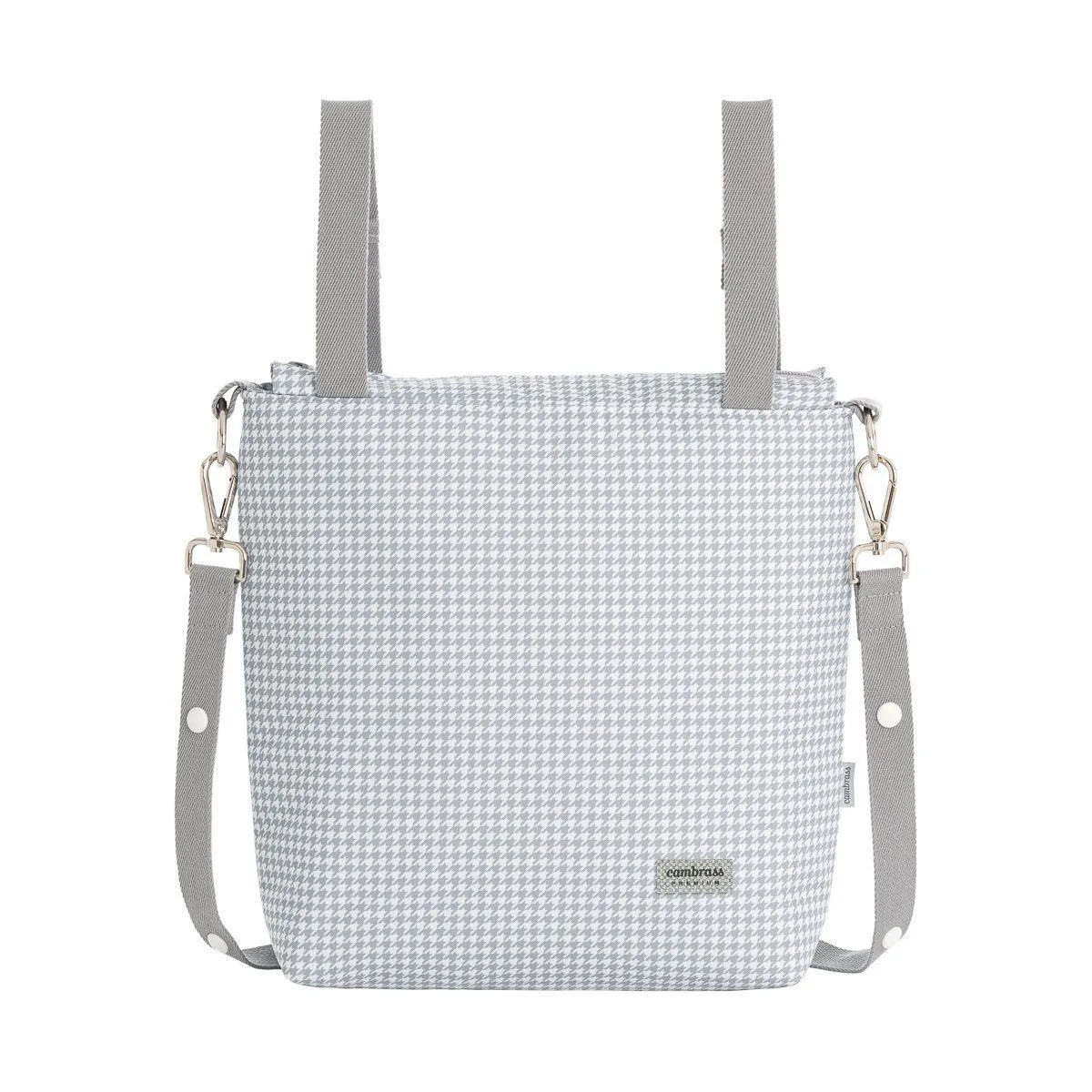 BOLSO TALEGA WINDSORD GRIS 12x40x35 CM CAMBRASS