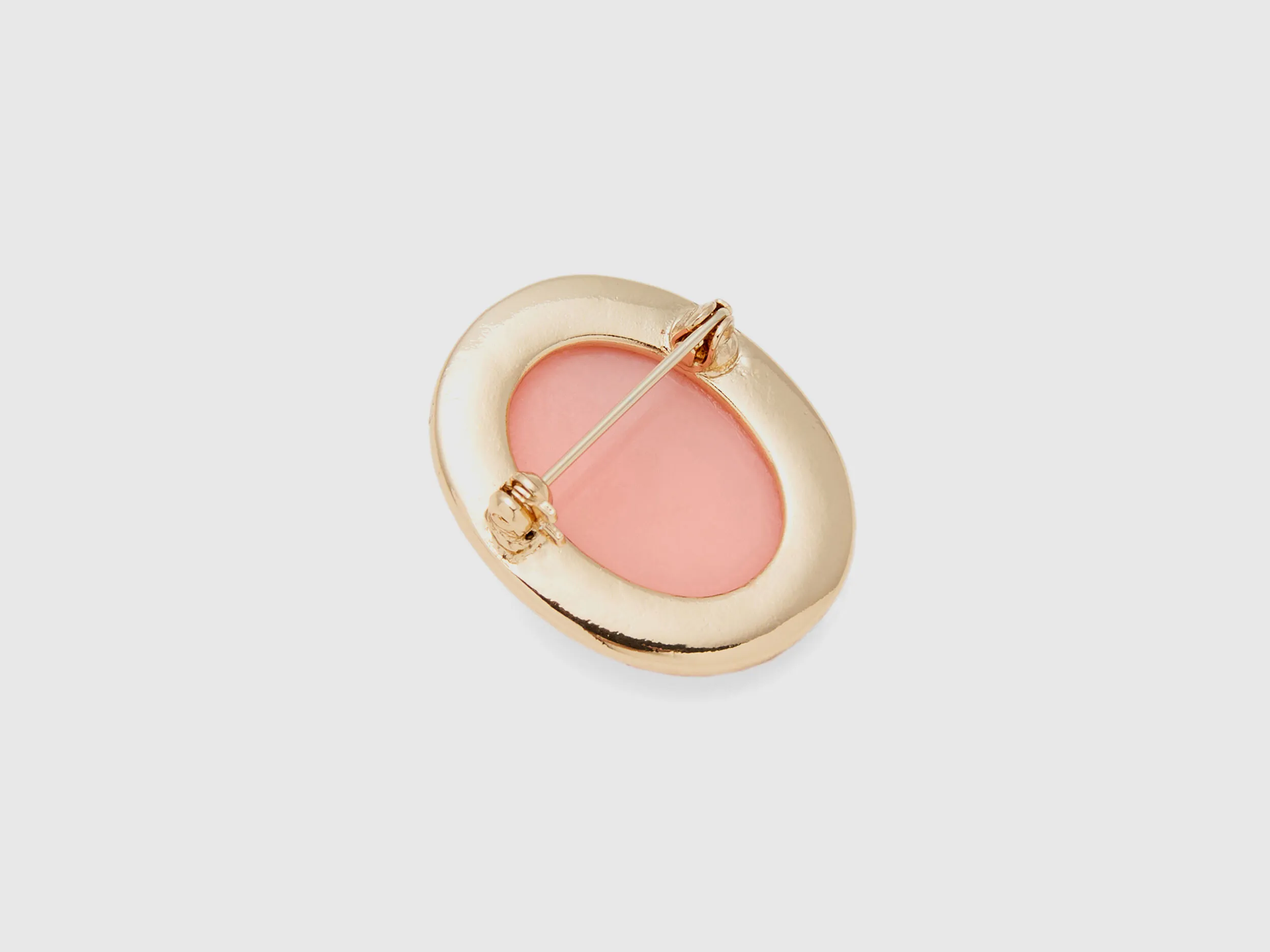 Broche camafeo rosa