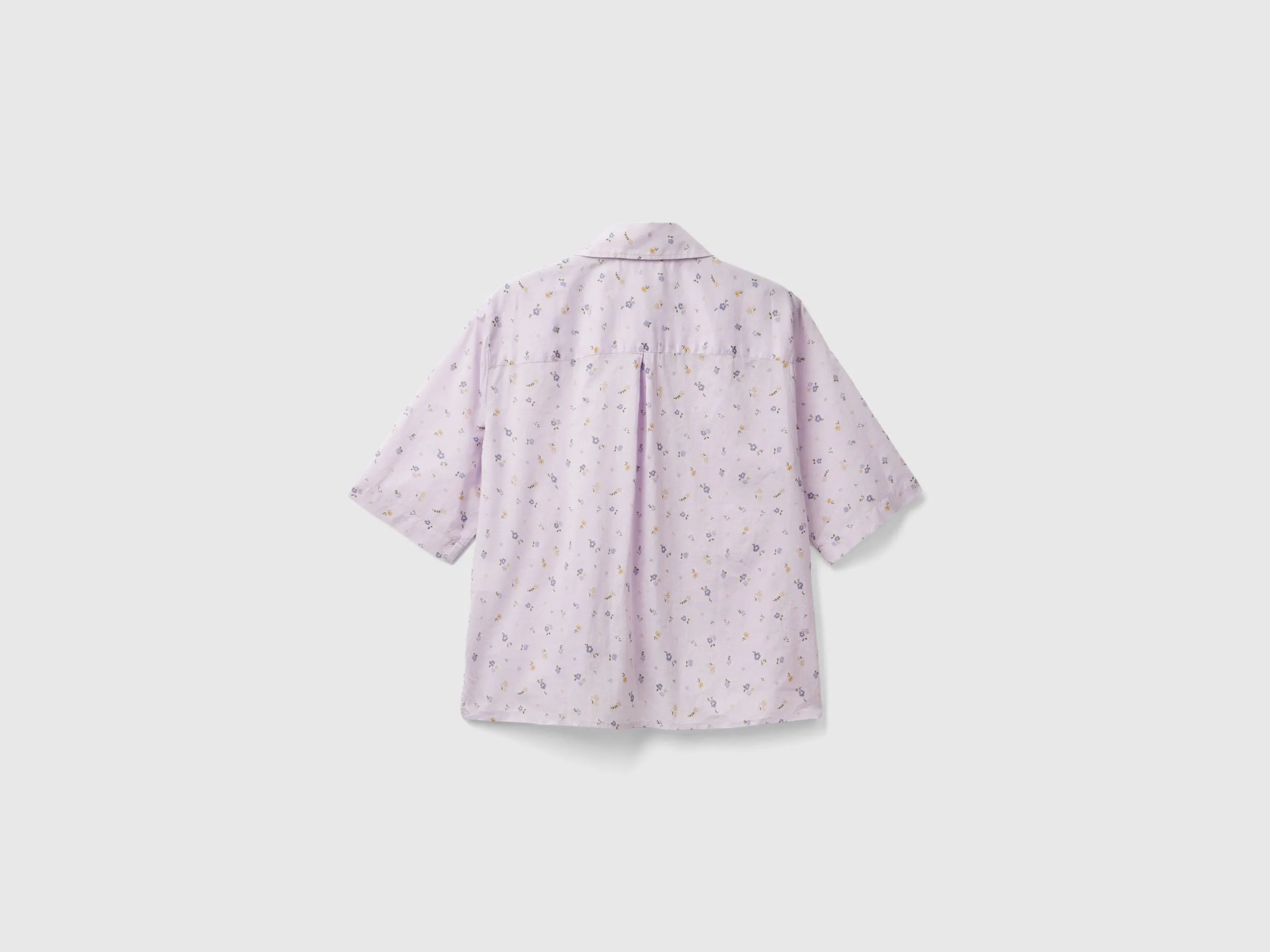 Camisa estampada de manga corta