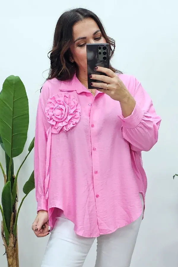 Camisa Rocio Rosa