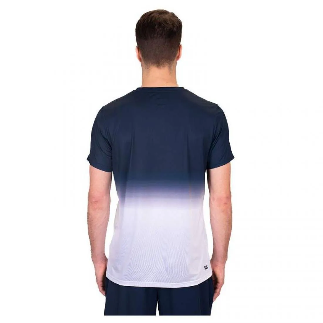 Camiseta Bidi Badu Crew Gradiant Azul Oscuro Blanco | BIDI BADU