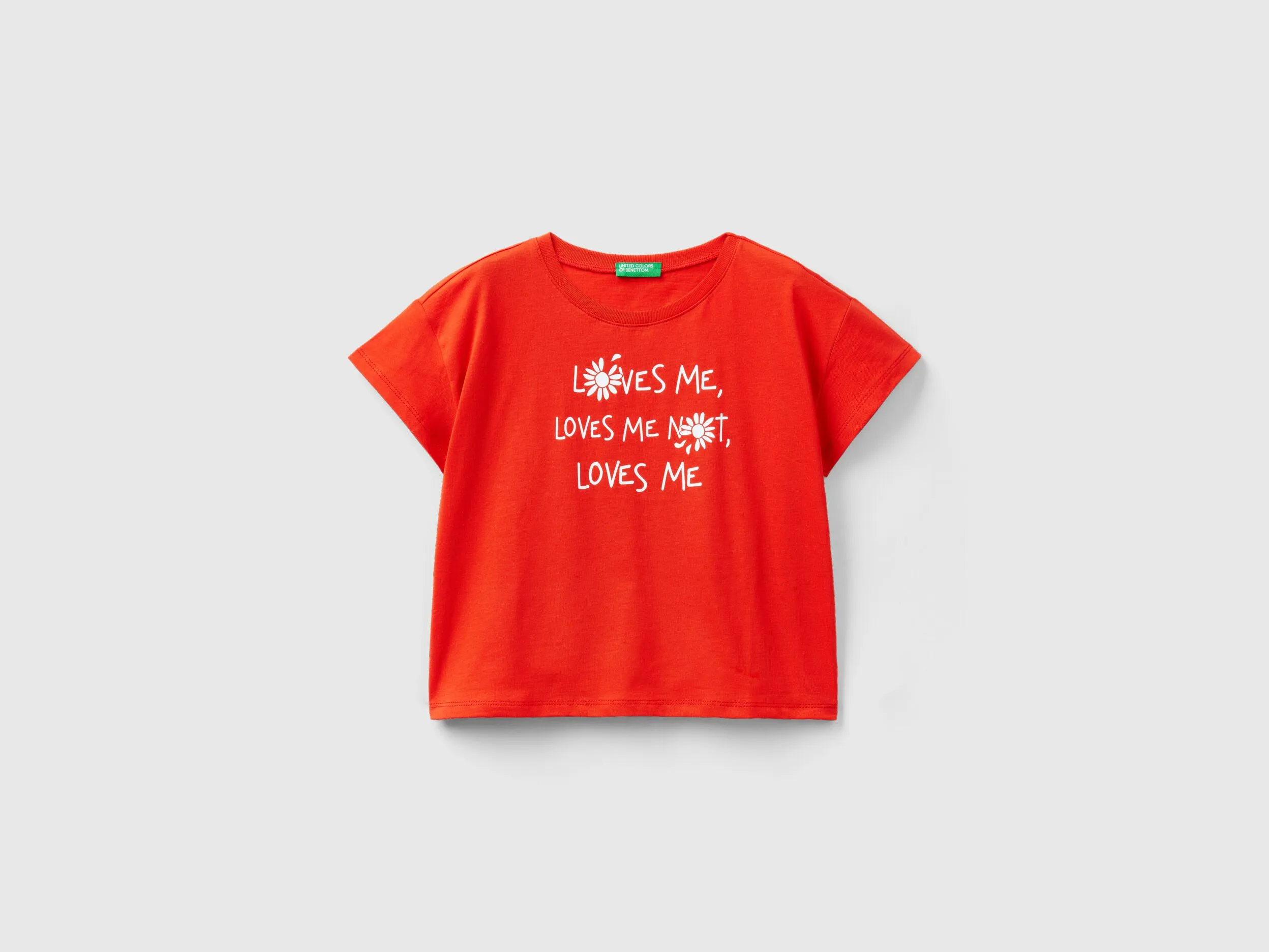 Camiseta boxy fit de algodón orgánico