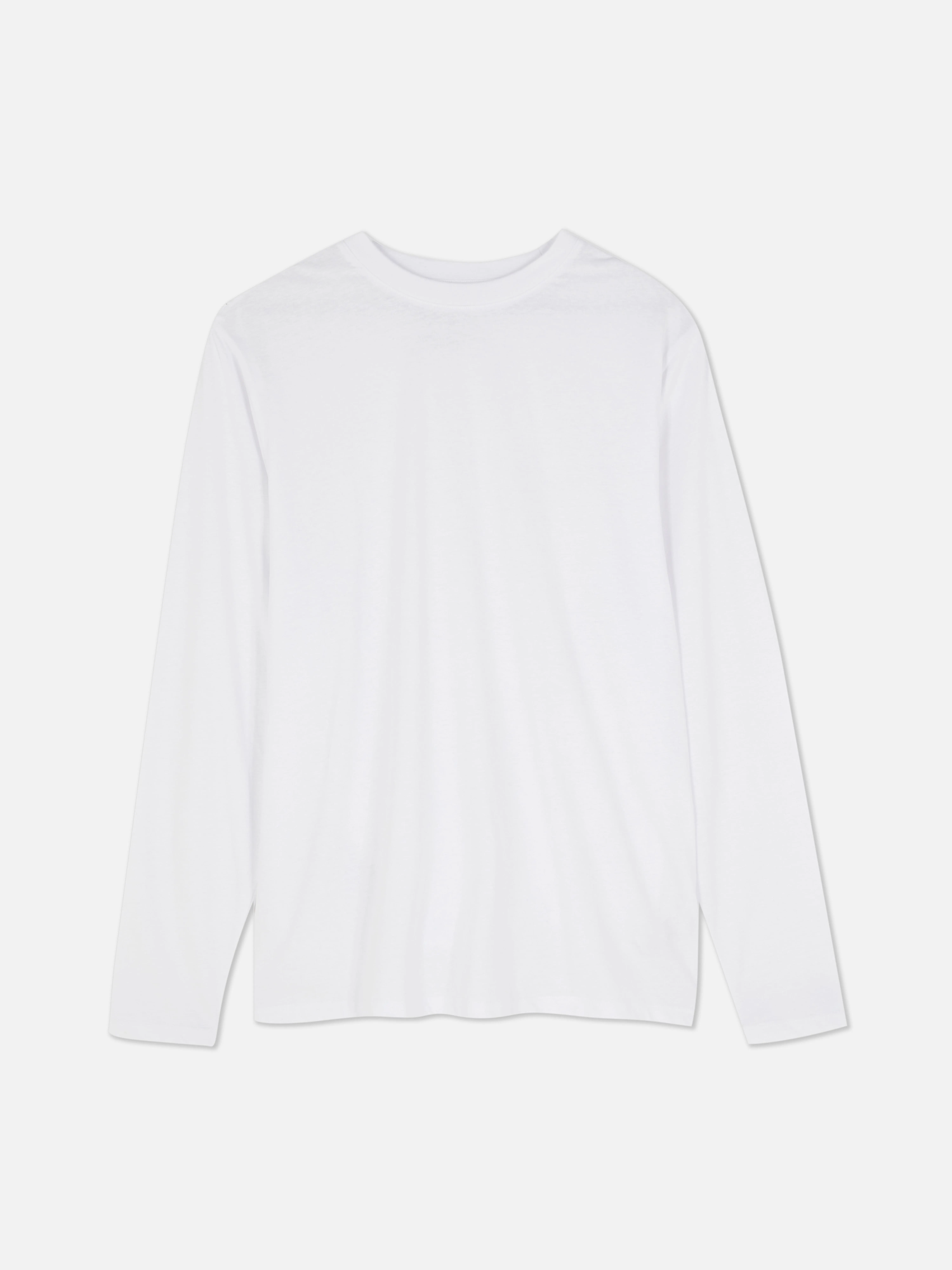 Camiseta básica de manga larga