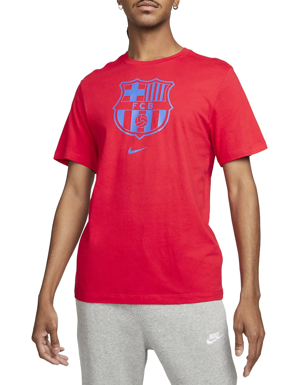 Camiseta Nike FCB M NK CREST TEE
