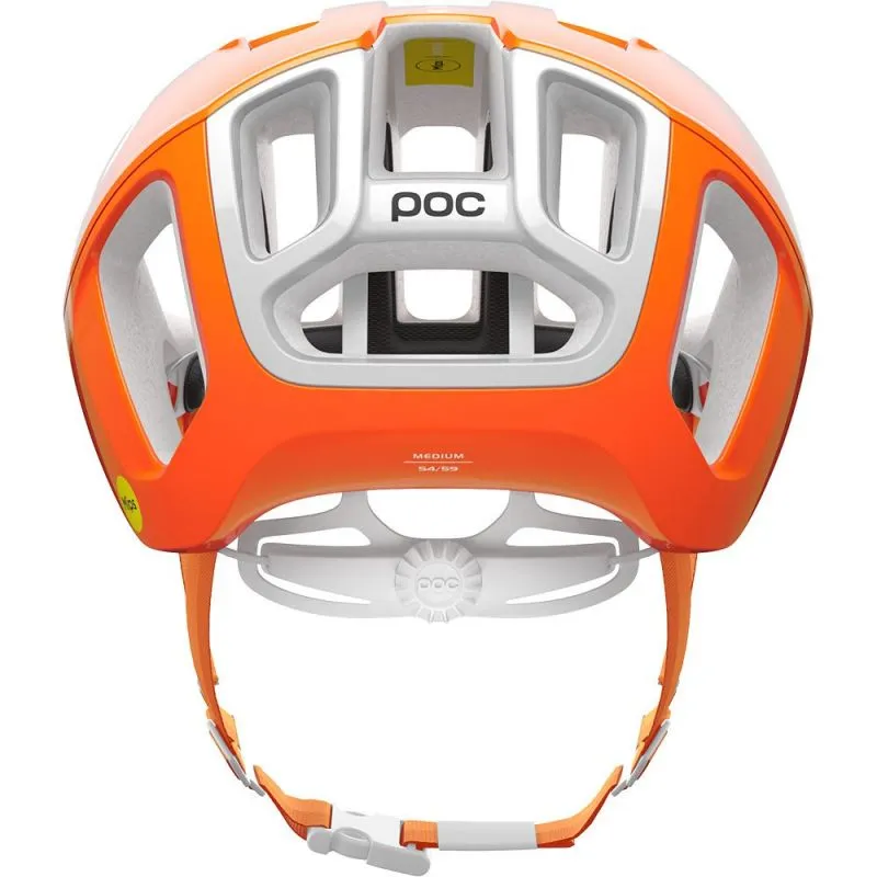 Casco de bicicleta Poc Bike Ventral MIPS (Naranja fluorescente AVIP)