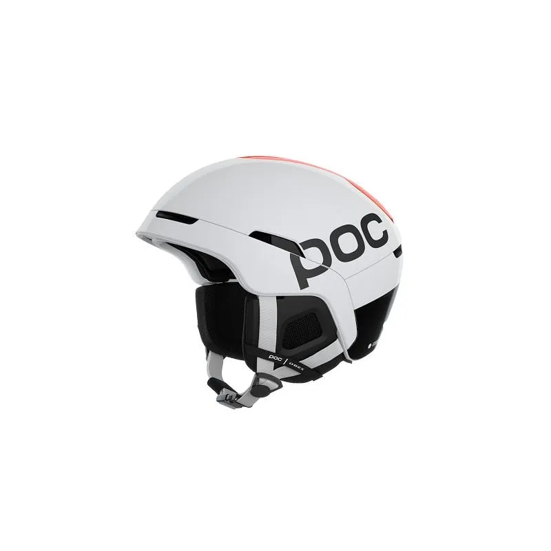 Casco POC Obex Bc Mips (Blanco Hidrógeno/Naranja Fluorescente AVIP)