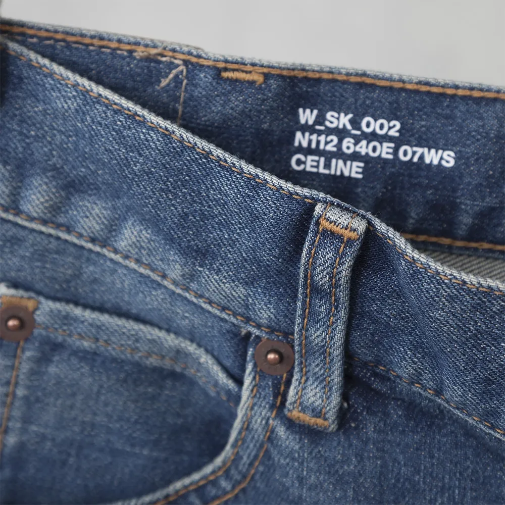 Celine Jeans Slims Union Wash T 27