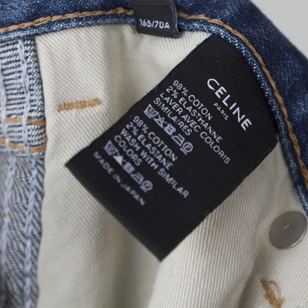 Celine Jeans Slims Union Wash T 27