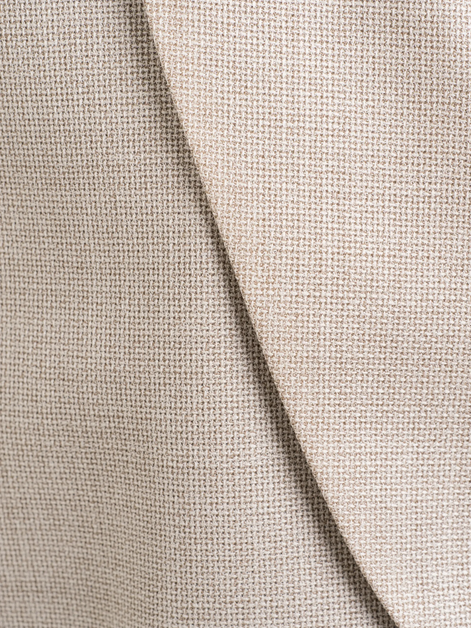 CHALECO CRUZADO BEIGE LANA ORGÁNICA