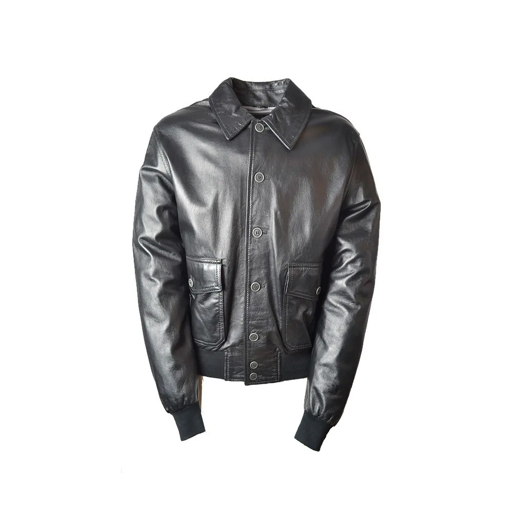 Chaqueta de Piel Belstaff 713131 Color Negro