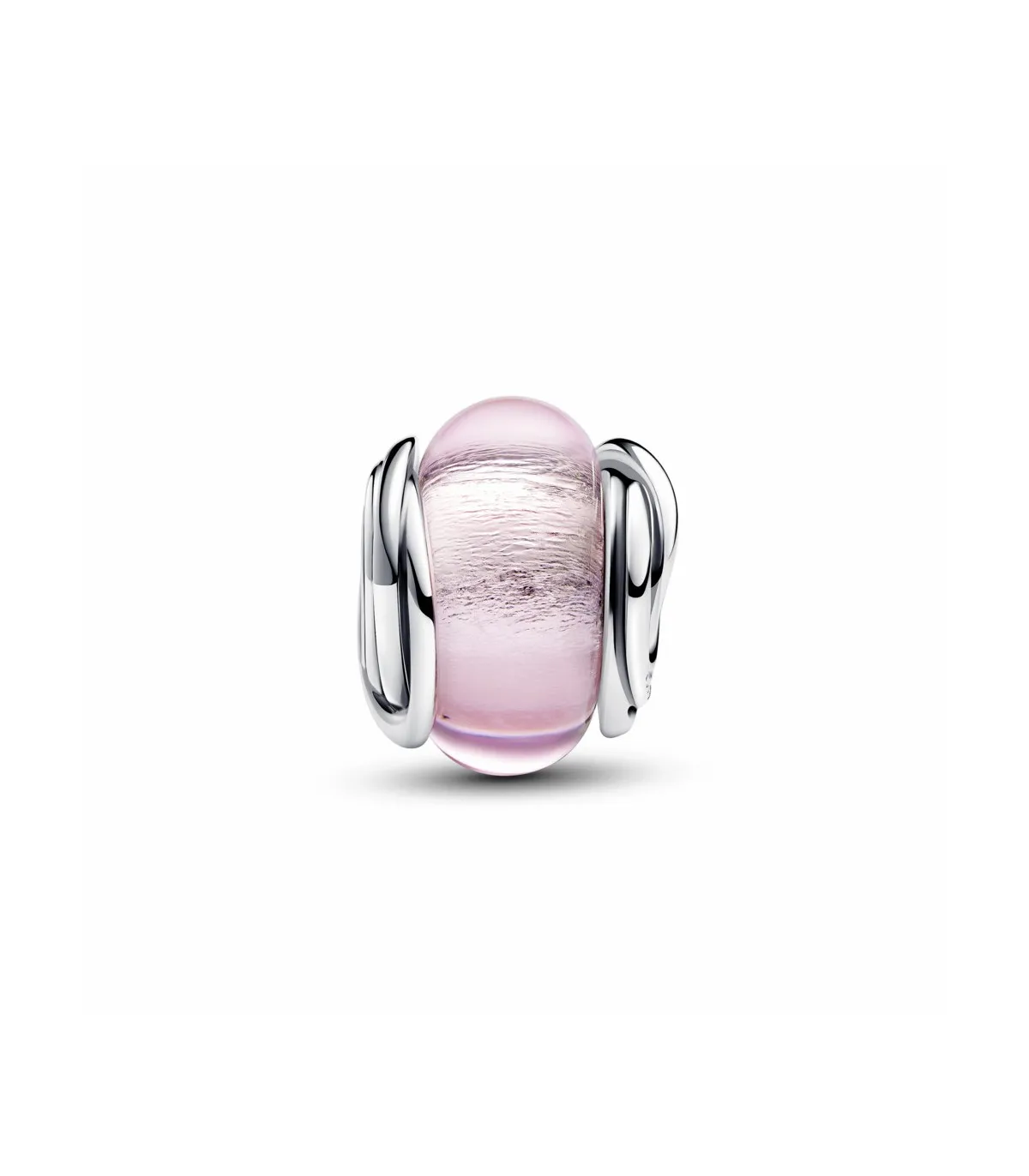 CHARM PANDORA DE CRISTAL DE MURANO ROSA RODEADO  793241C00