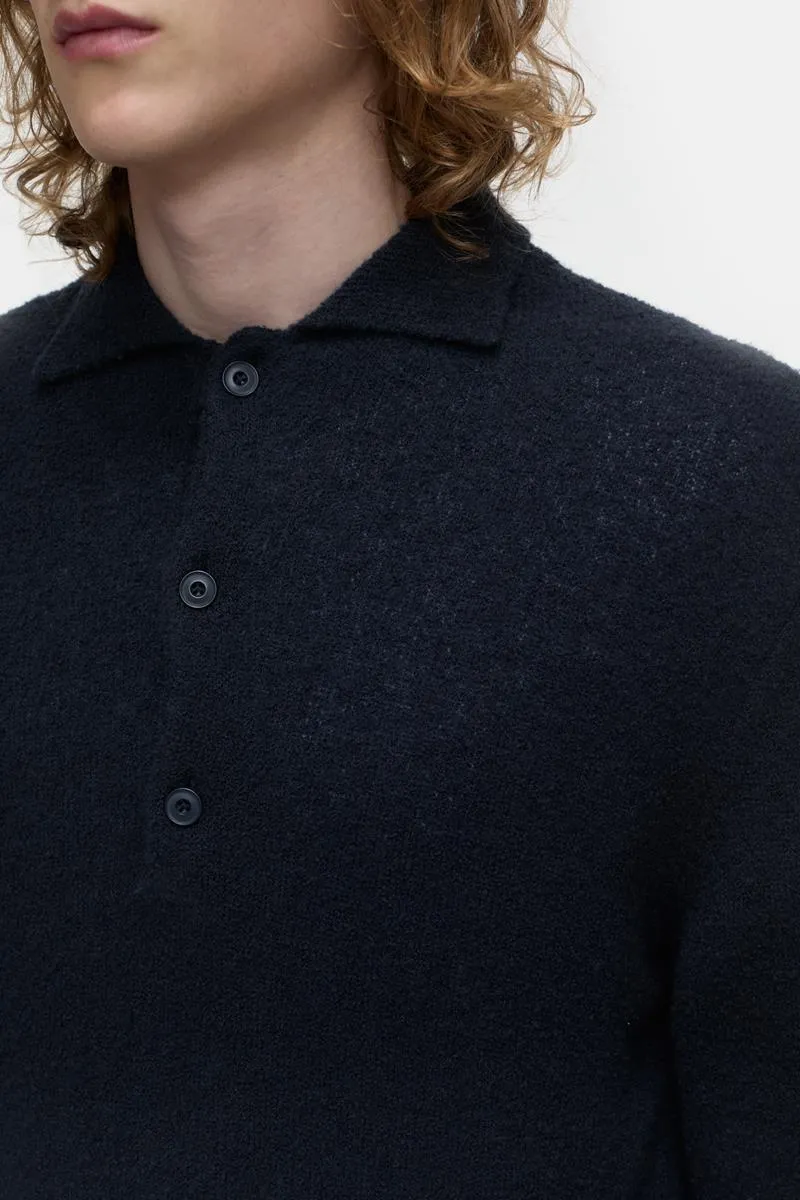 CLOSED JERSEY POLO DE LANA NAVY