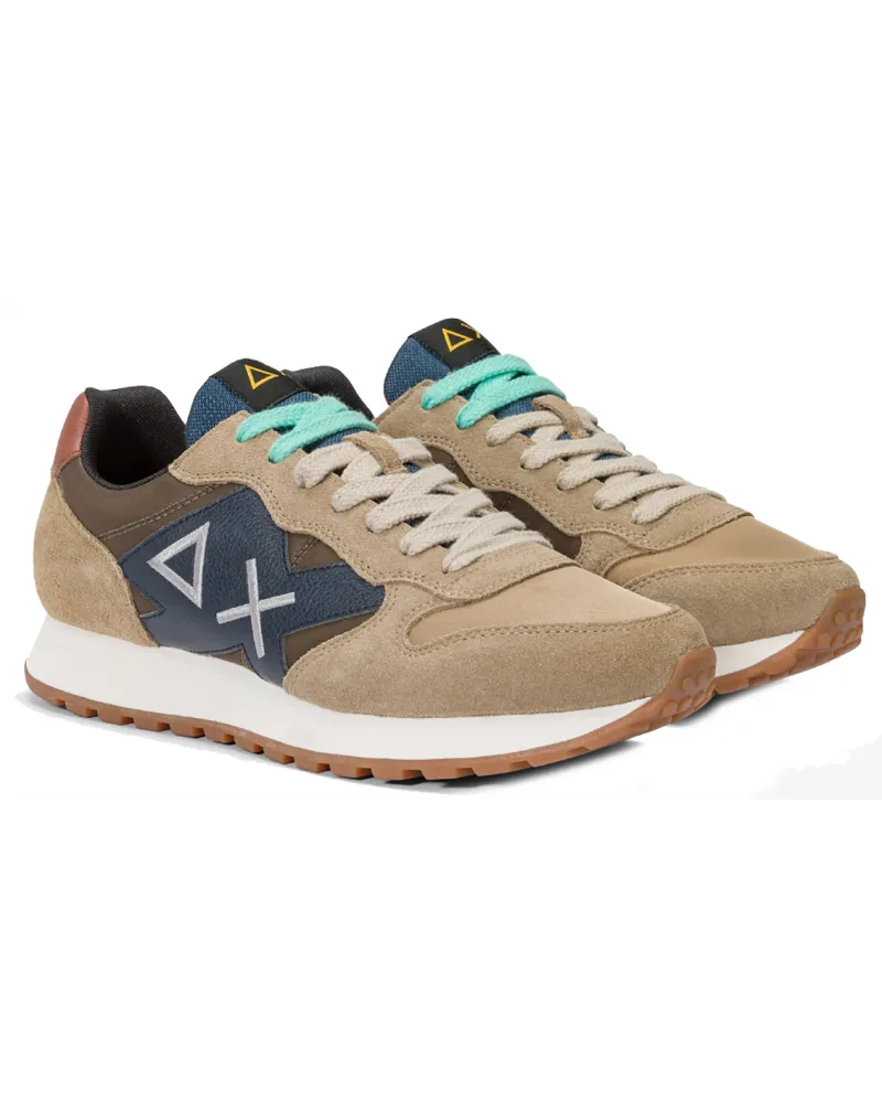 COPIA DE SUN68  Z44114 NAVY BLUE  HOMBRE SNEAKERS JAKI BICOLOR