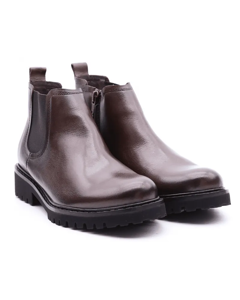 COPIA FELMINI  A390 BLACK  MUJER NEGRA DE CUERO POLACO