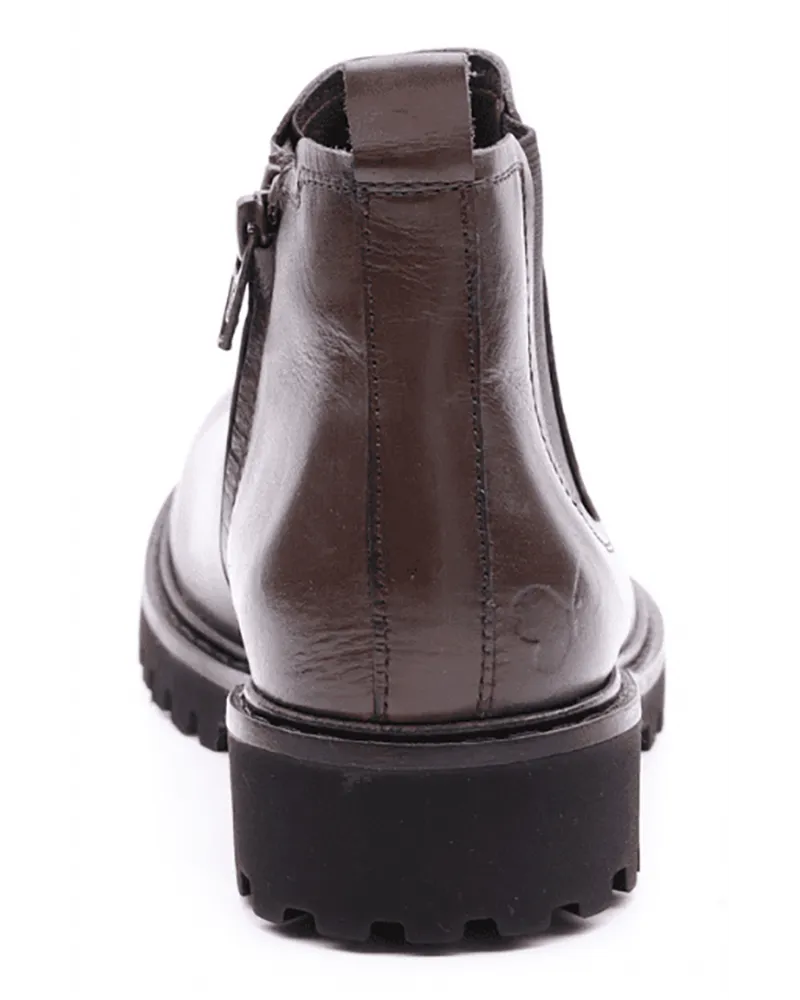 COPIA FELMINI  A390 BLACK  MUJER NEGRA DE CUERO POLACO