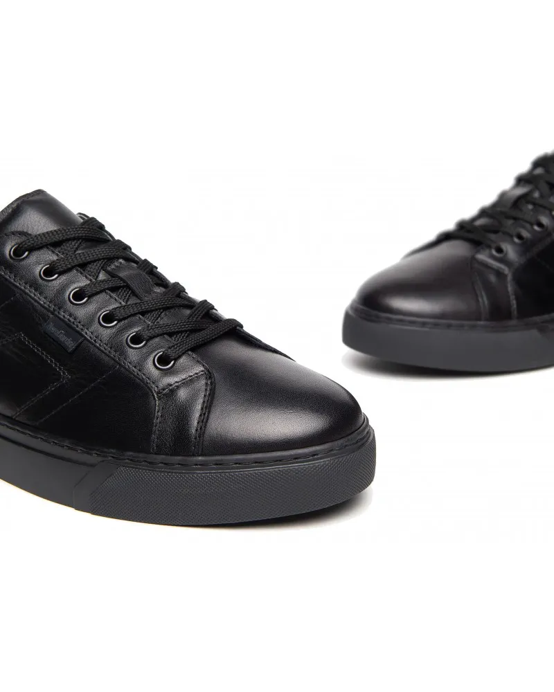 COPIA NERO GIARDINI  400430 NERO  CUERO DE HOMBRE SNEAKERS