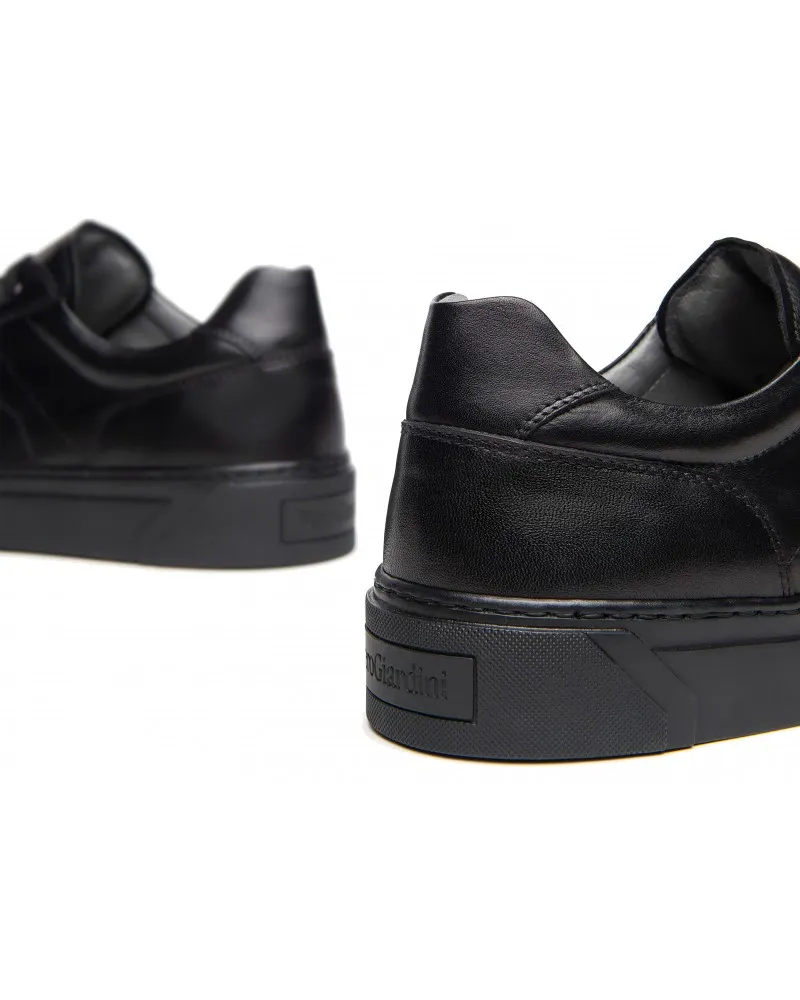 COPIA NERO GIARDINI  400430 NERO  CUERO DE HOMBRE SNEAKERS