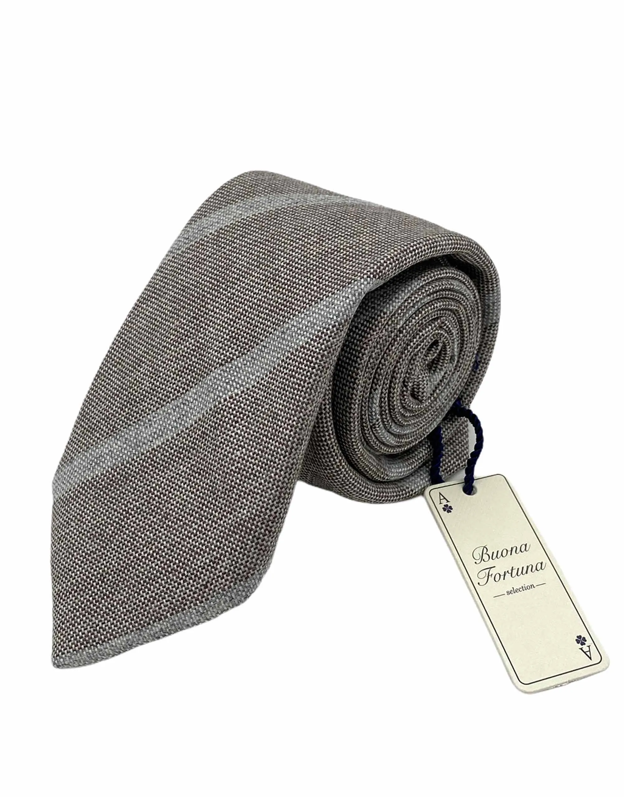 Corbata Lana Gruesa 7 Pliegues