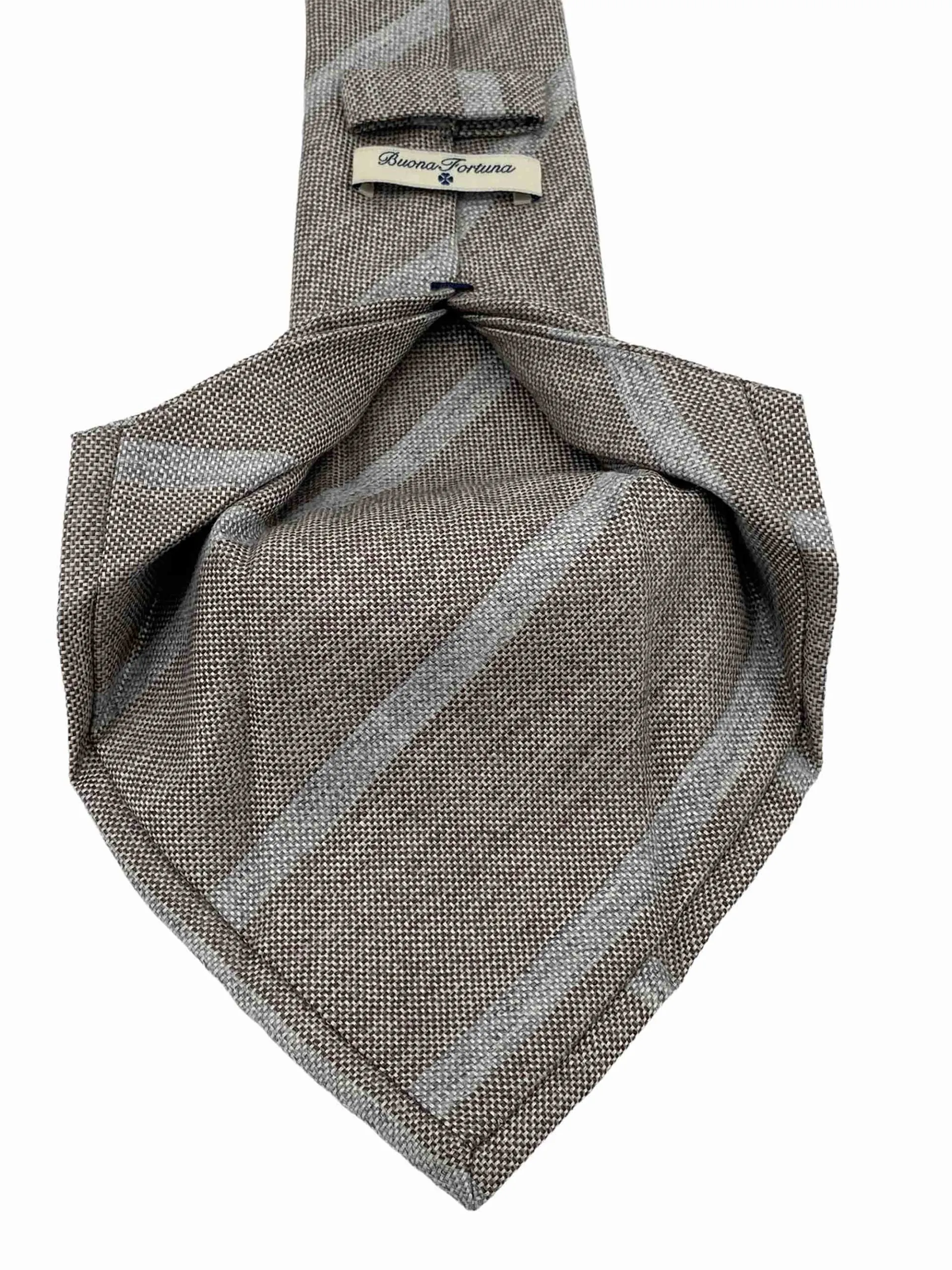 Corbata Lana Gruesa 7 Pliegues