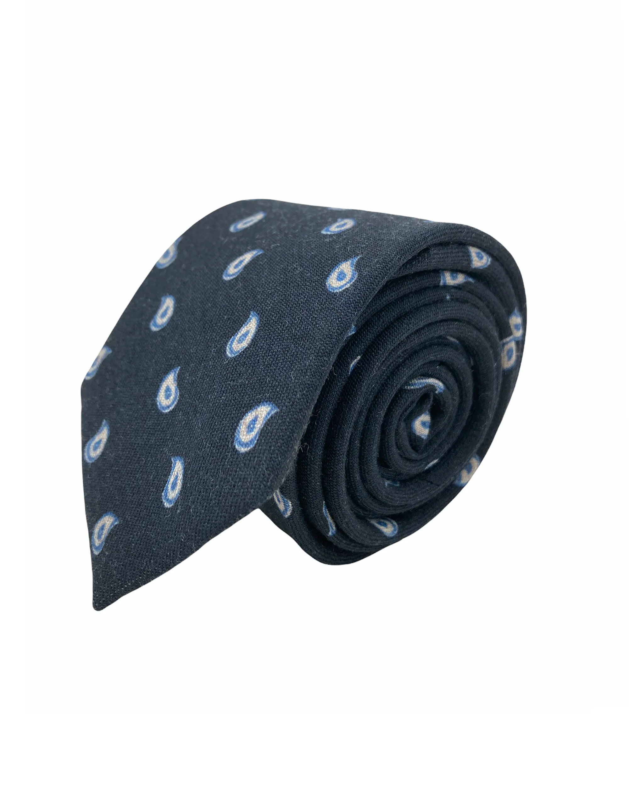Corbata Lana Paramecios