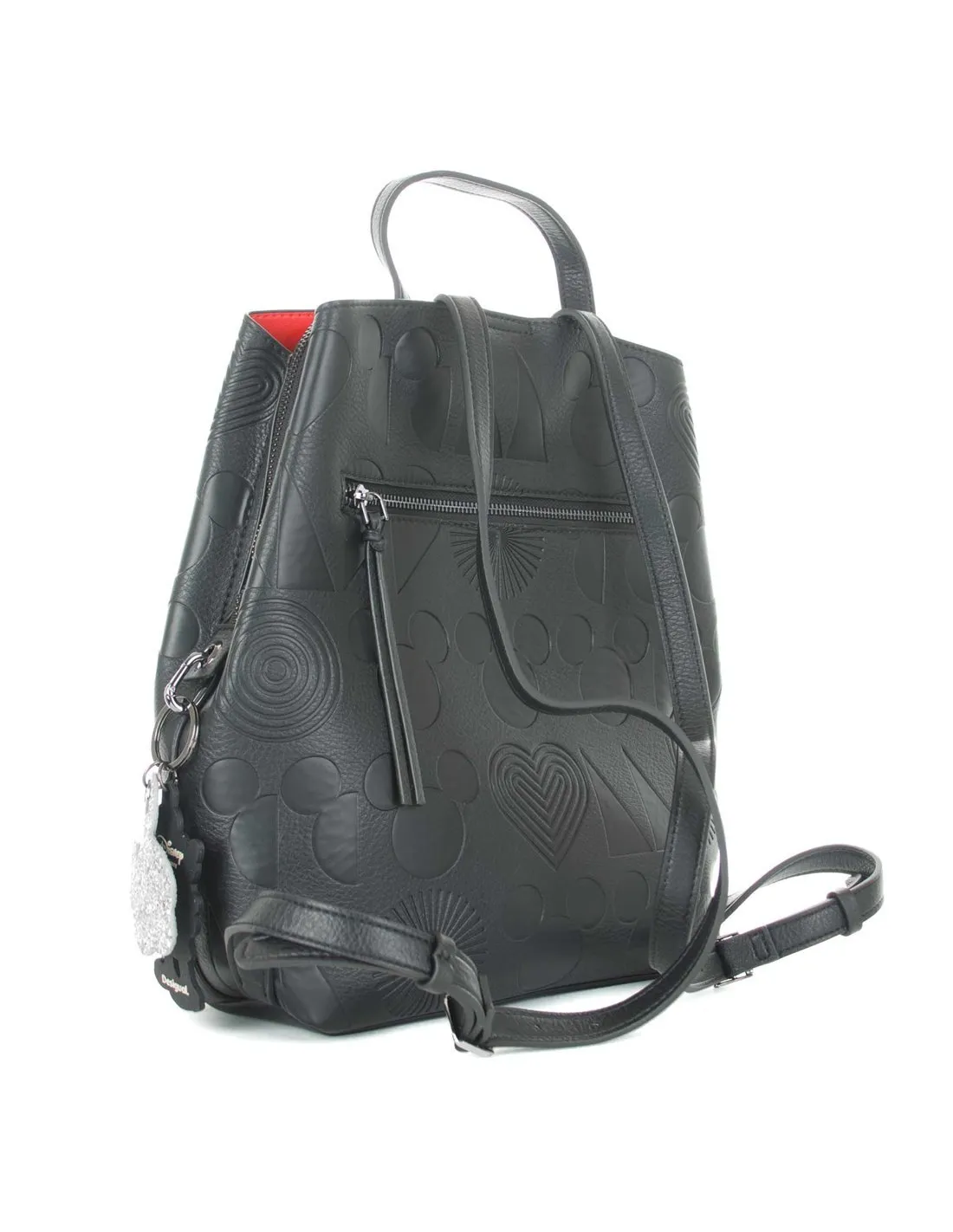 DESIGUAL  MOCHILA NEGRA ALL MICKEY SUMY 24SAKP02 