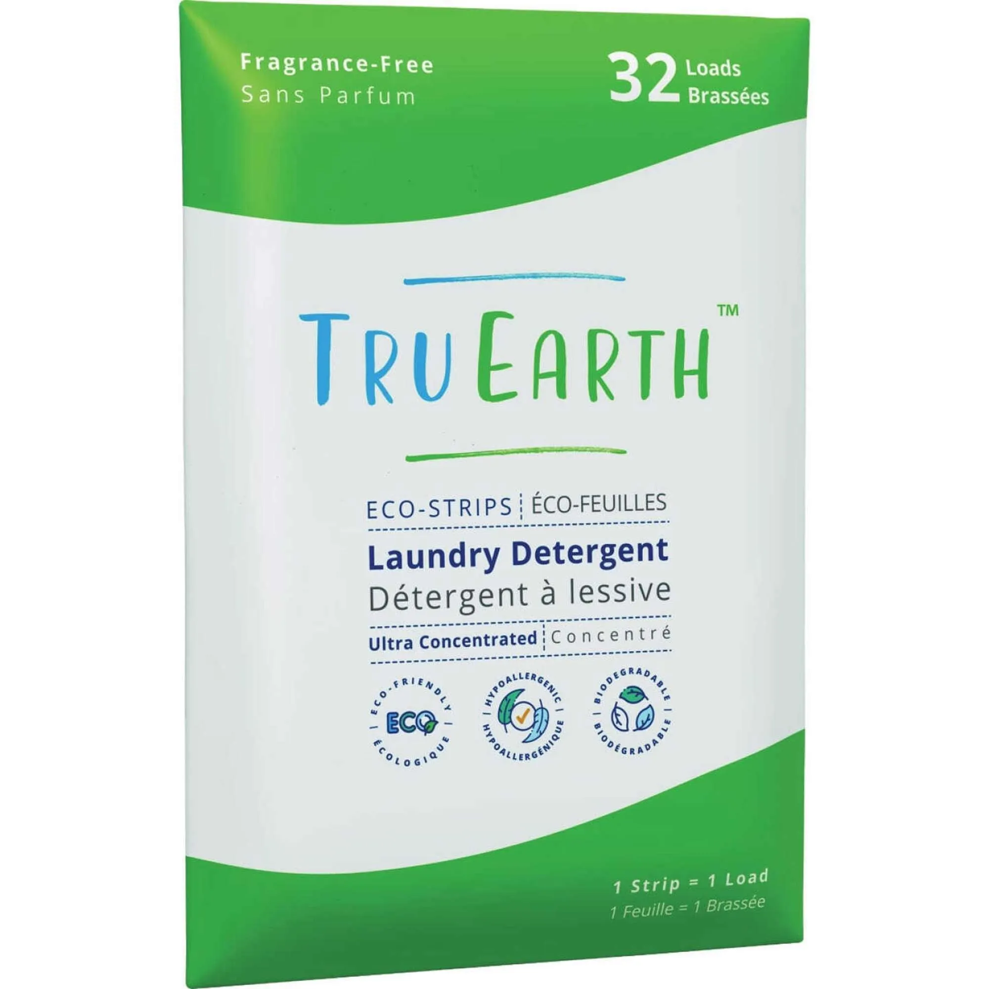 Detergente En Tiras Sin Olor Para Ropa