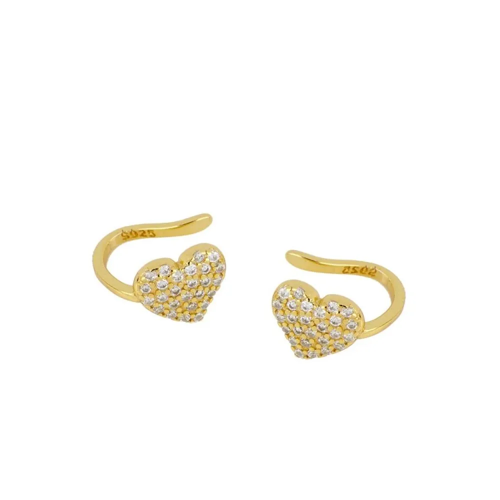 Ear Cuff Zeus Oro (Par)