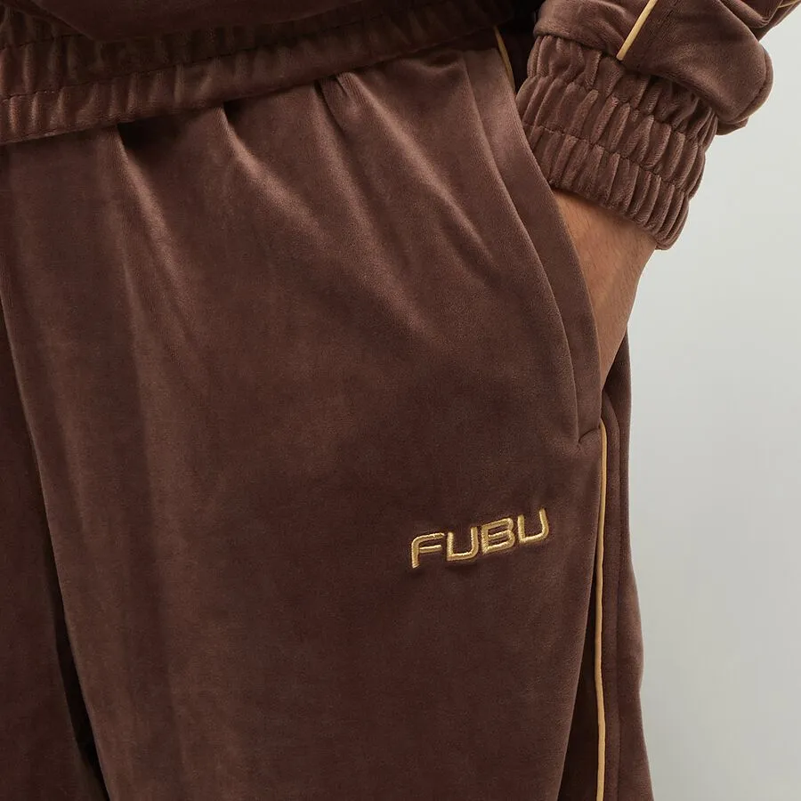 fubu pantalón velours track