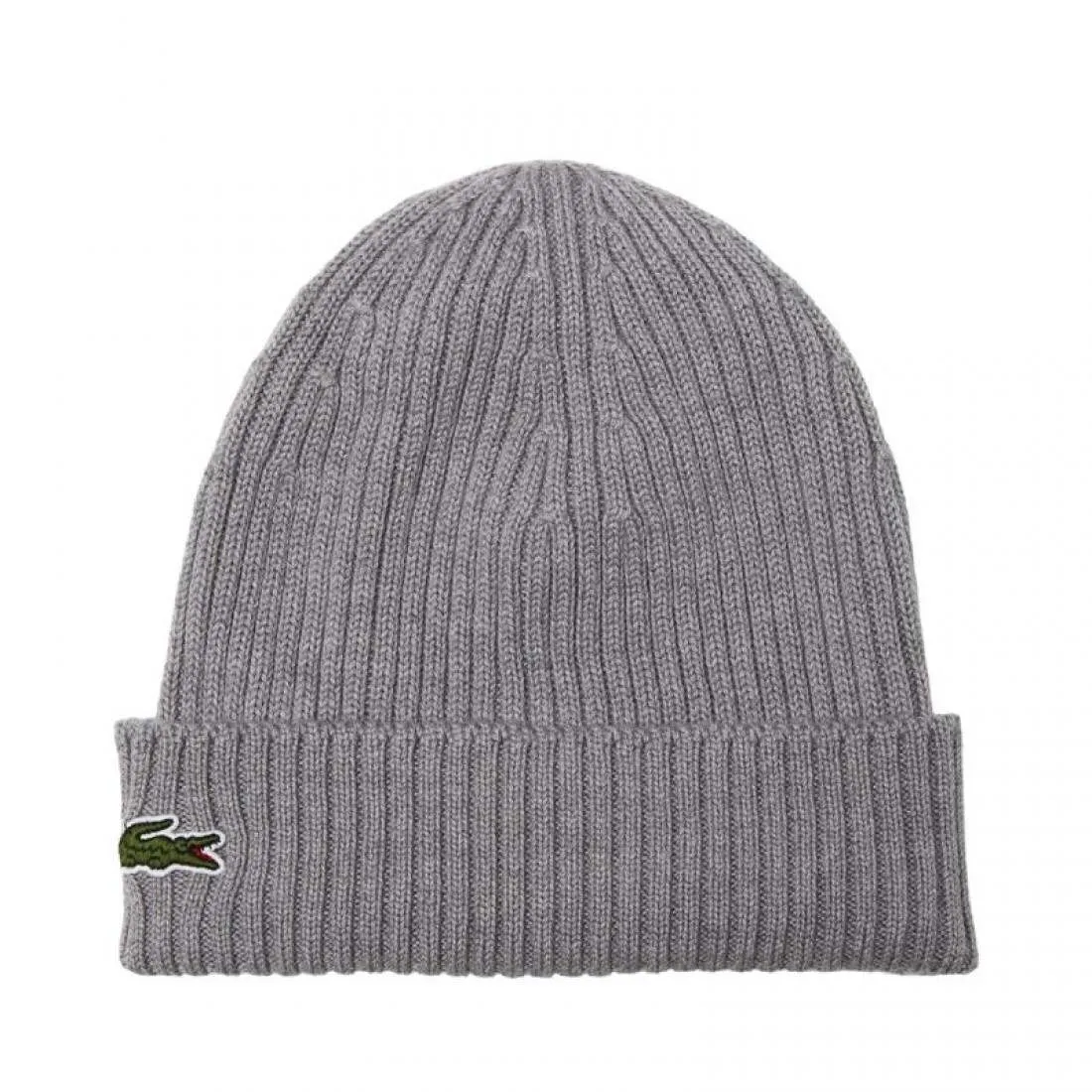 Gorro Lacoste Lana Gris Vigore | LACOSTE