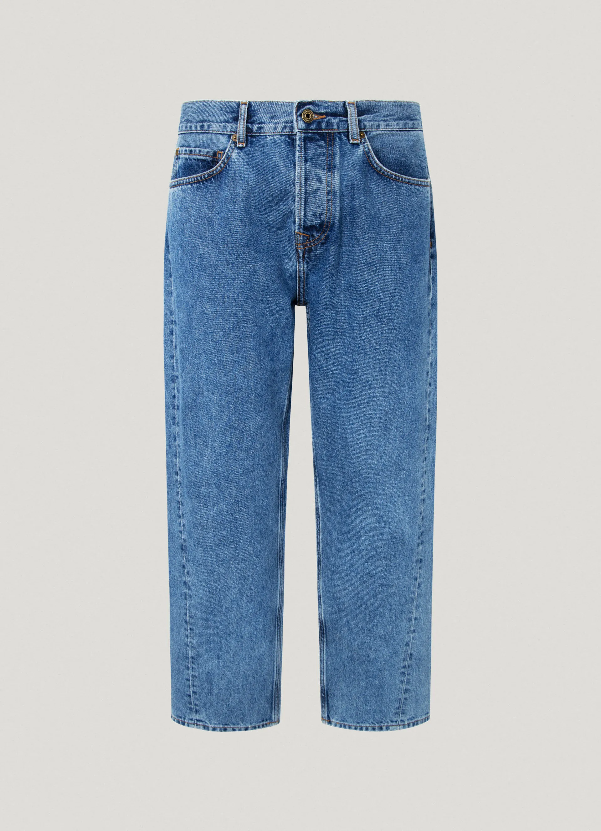 JEANS FIT LOOSE Y TIRO REGULAR  BARREL JEANS