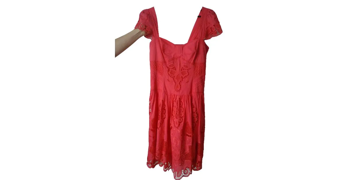Karen Millen Vestido Coral 