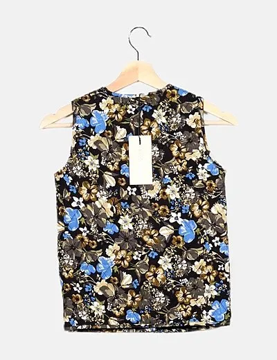 KIDS ONLY Chaleco acolchado estampado floral