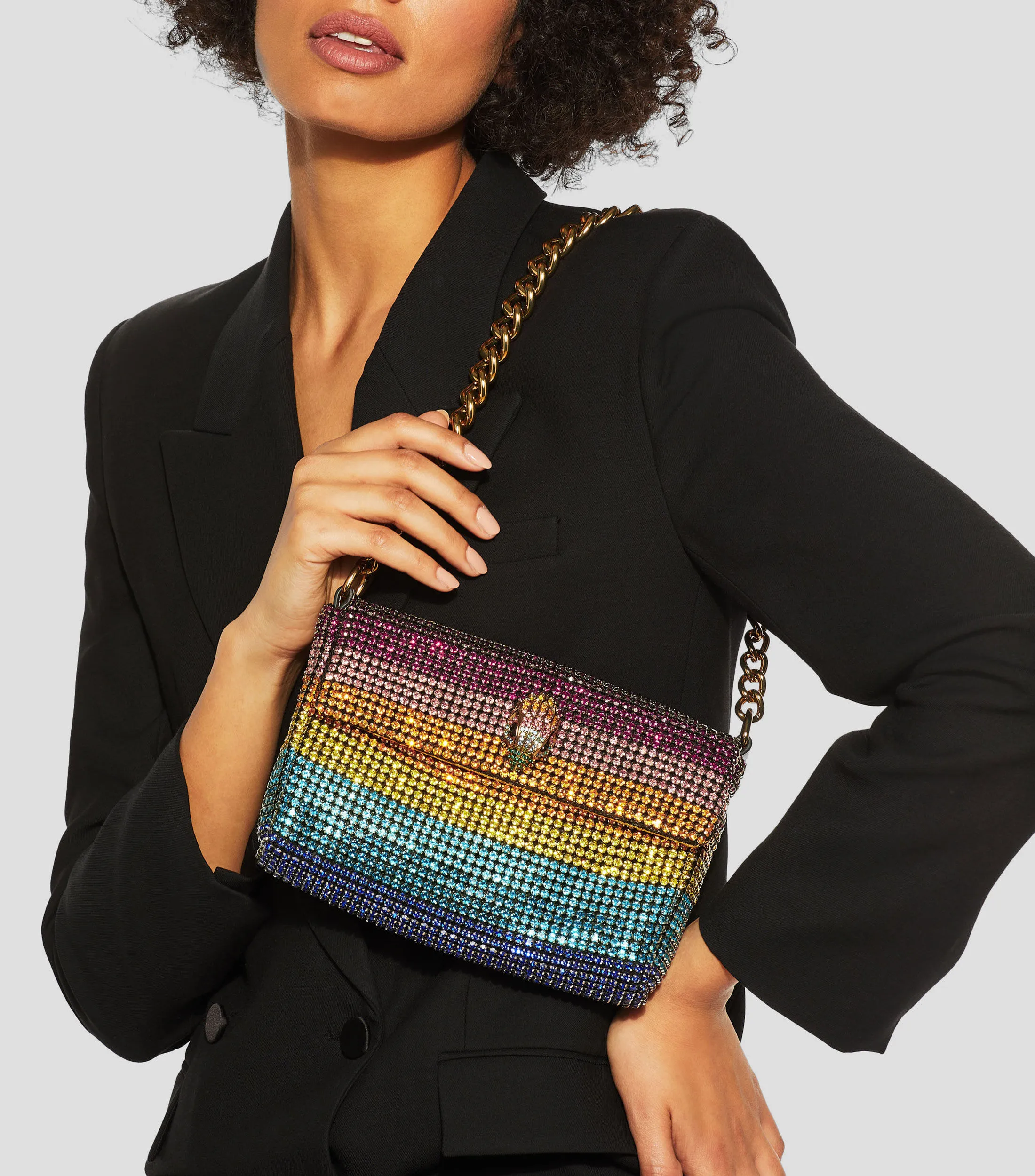 Kurt Geiger Bolso Shoulder Party con cristales Mujer