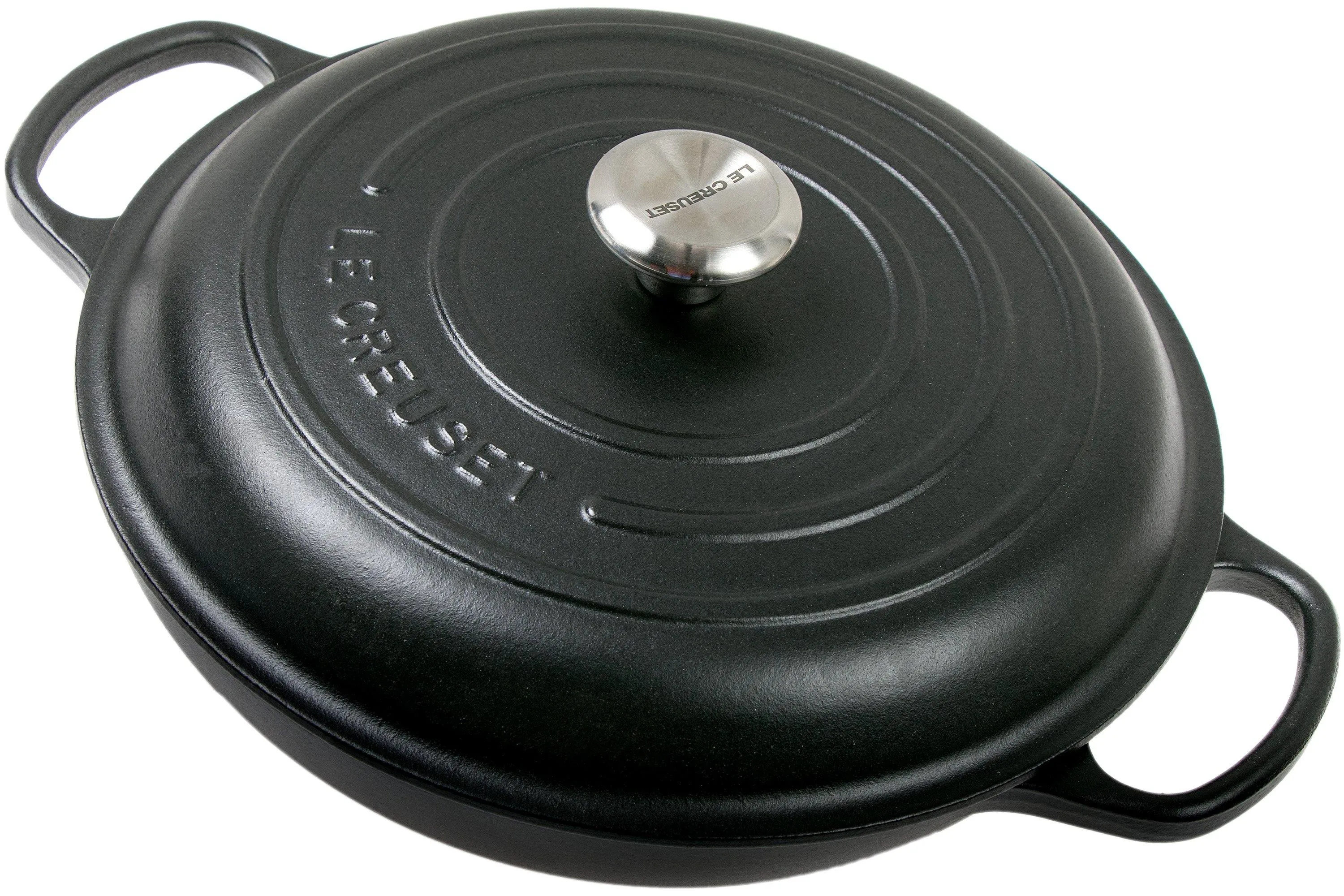 Le Creuset Campagnards cazuela 30 cm, 3,5L negro