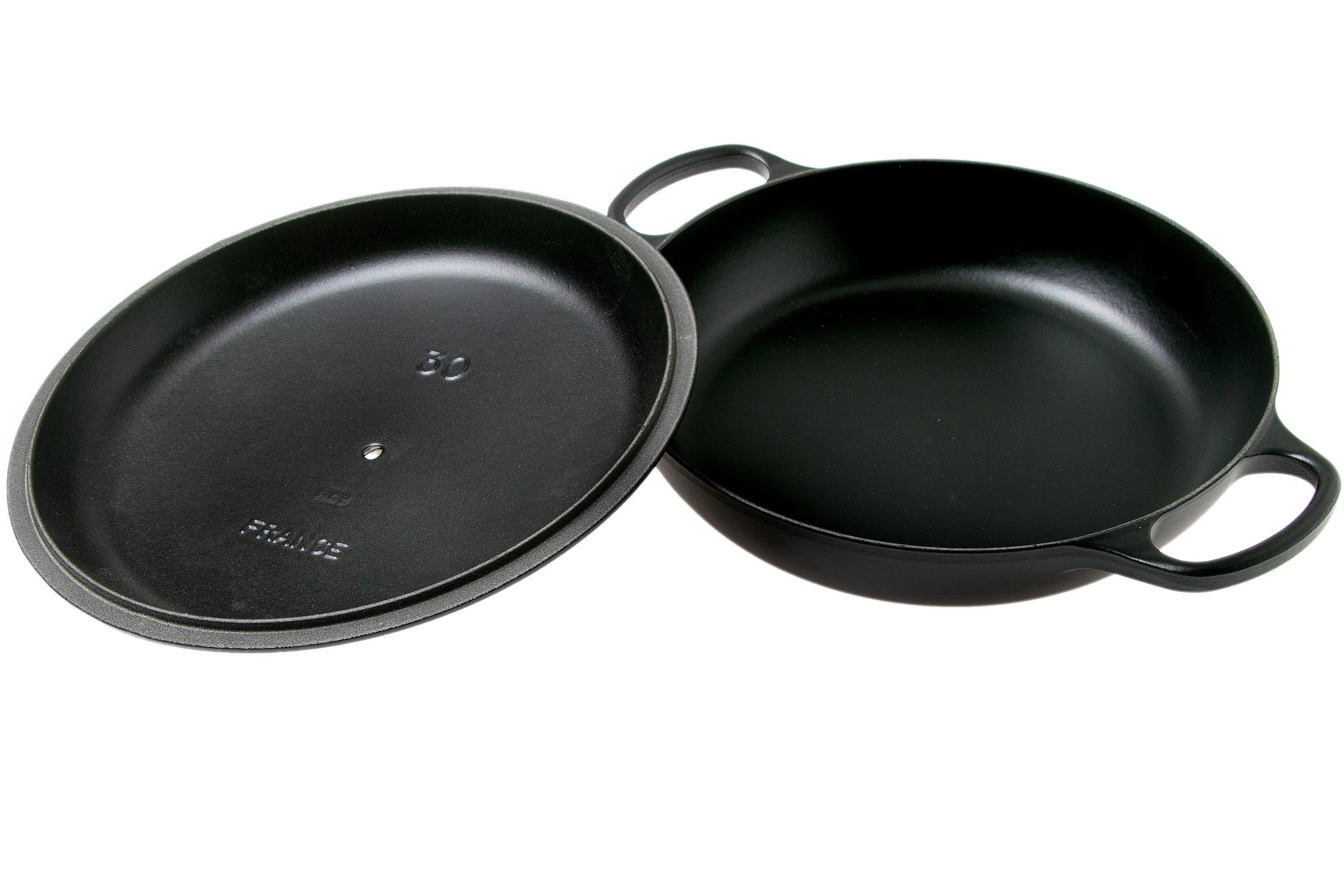 Le Creuset Campagnards cazuela 30 cm, 3,5L negro