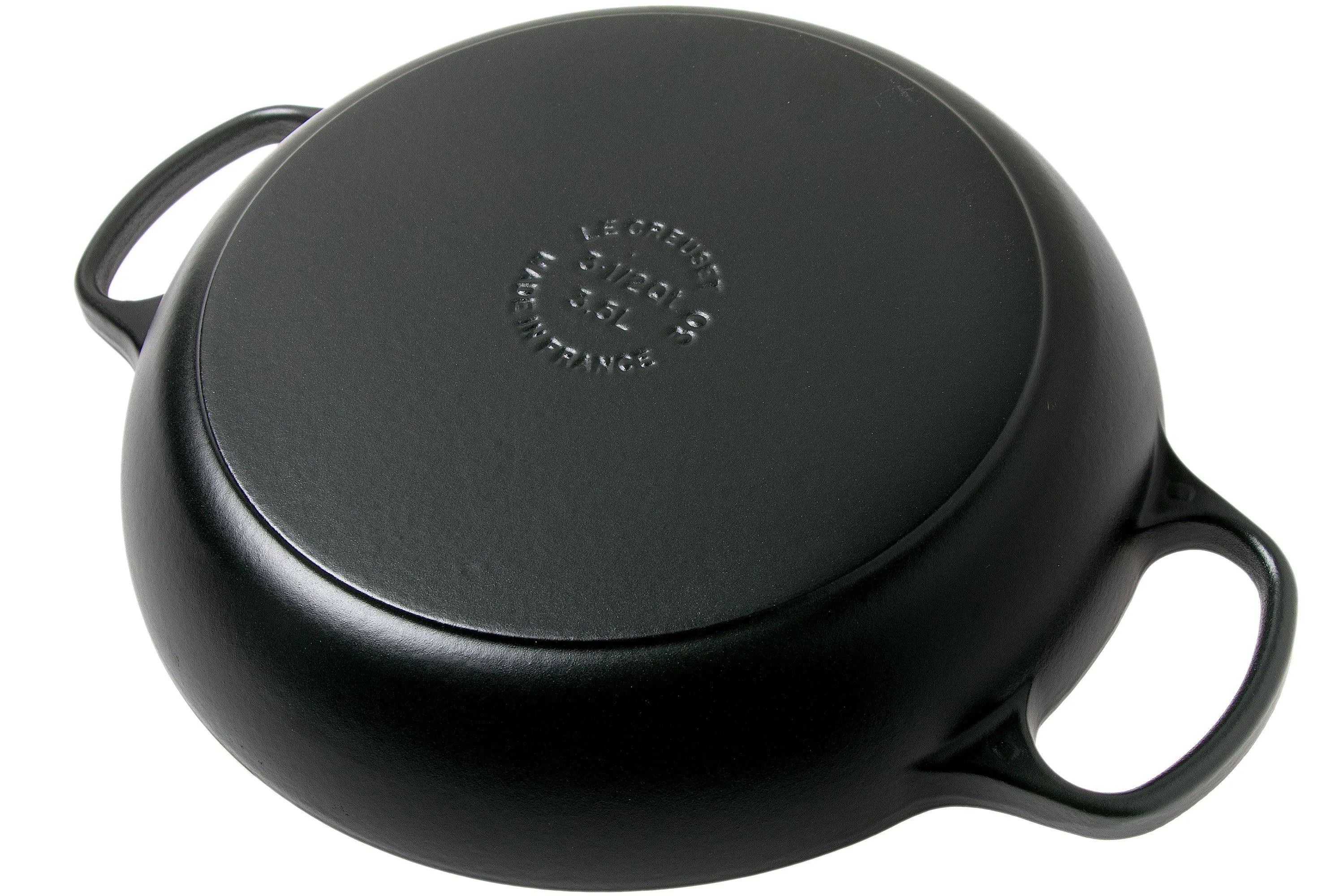 Le Creuset Campagnards cazuela 30 cm, 3,5L negro