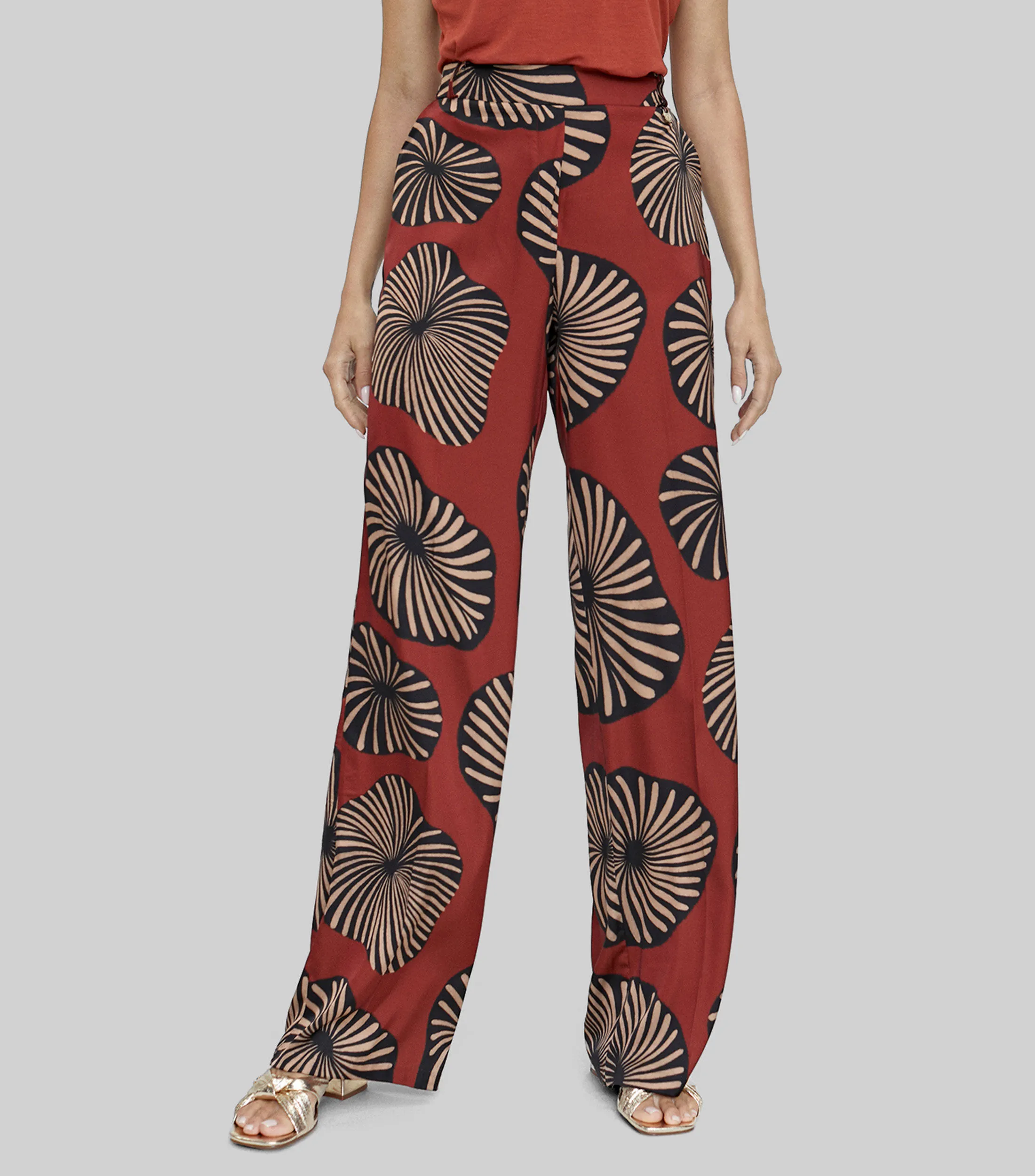Lola Casademunt Pantalón estampado Mujer